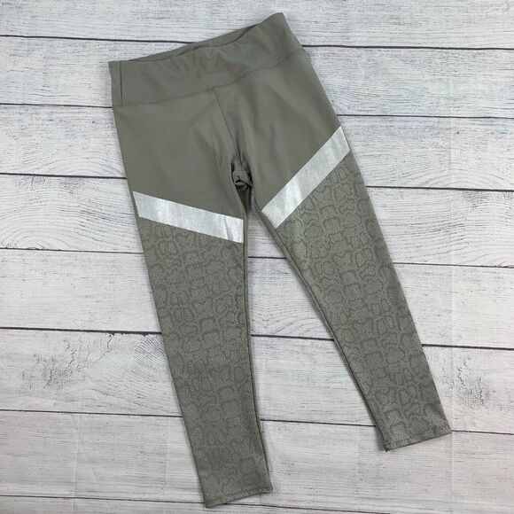 BSP sz 1X Legging Full Length Snakeskin Print Fitness Activewear New NWT - Picture 1 of 7